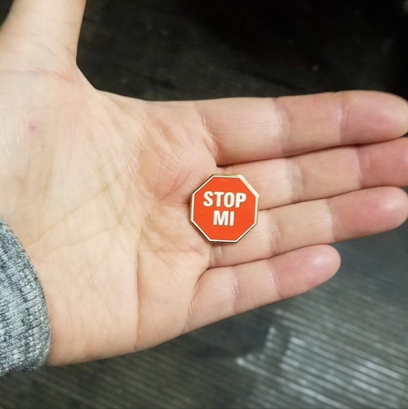 Stop MI Pin - Picture 2 of 2